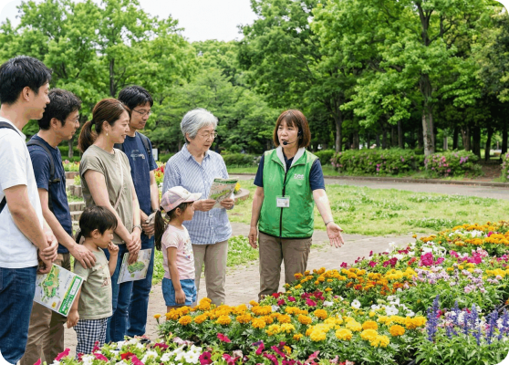 横浜市民活動フィールドの活動風景